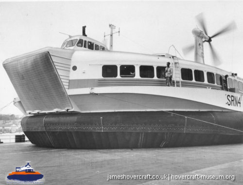 SRN4 prototype GH-2007 -  (credit: The <a href='http://www.hovercraft-museum.org/' target='_blank'>Hovercraft Museum Trust</a>).